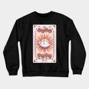 Cat Tarot Card Cats Cat Art Tarot Cards Crewneck Sweatshirt